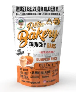 50mg THC Pumpkin Spice White Chocolate | 10 Pieces